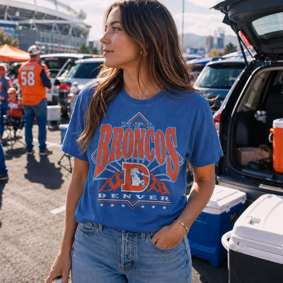 Broncos Vintage Tee