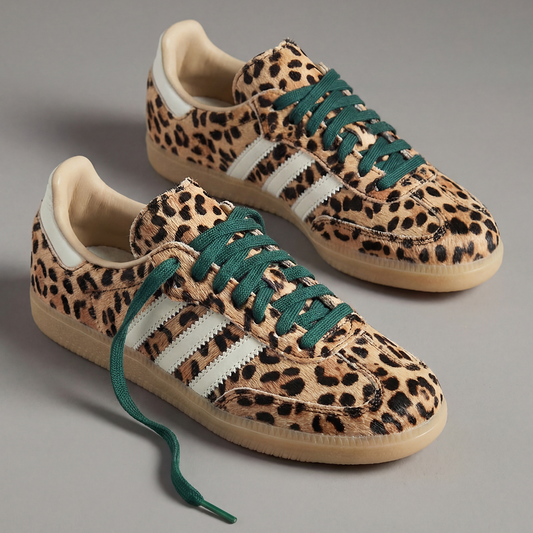 adidas Samba OG Leopard Magic Beige Women's