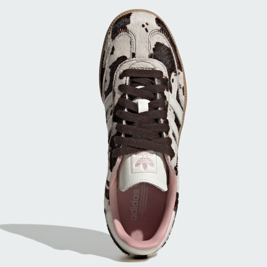 adidas Samba Cow Print Women's Lilac Blonde adidas Samba Cow Print Women's Lilac Blonde
