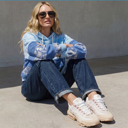 FP Movement - Final Call Hoodie: Blue Indigo