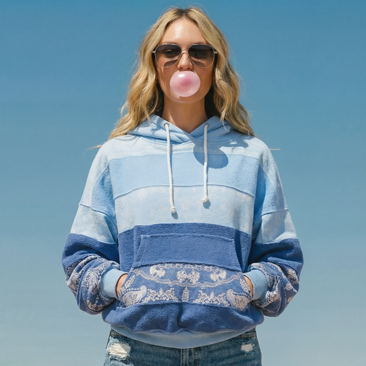 FP Movement - Final Call Hoodie: Blue Indigo