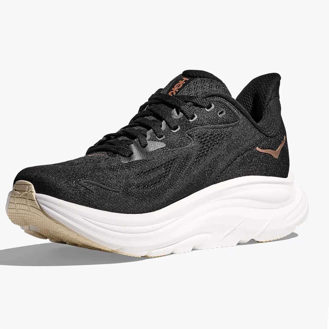 Hoka One One Clifton 10 Black Rose Gold Women's