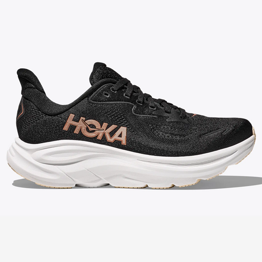 Hoka One One Clifton 10 Black Rose Gold Women's