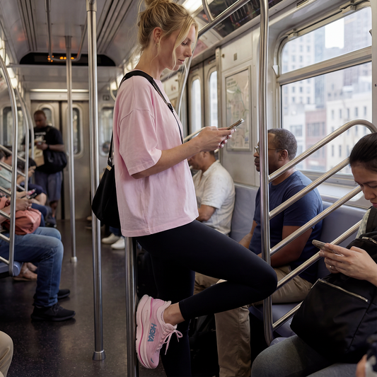 Hoka One One Bondi 9 Rose Tea Petal Women's