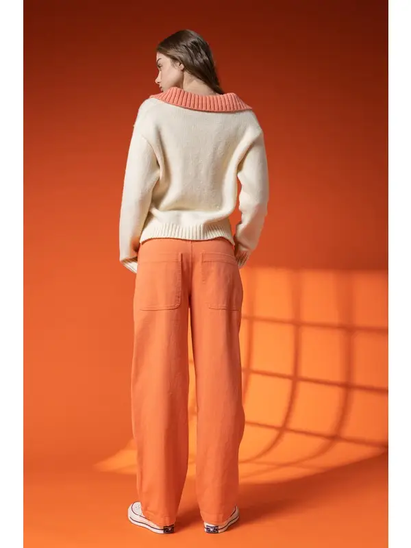 Kim Coral Sweater