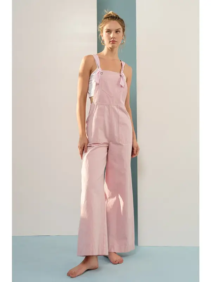 Mary Pink Overalls
