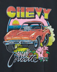 Chevy Corvette Stingray Flea Market T-Shirt