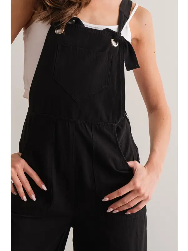 Molly Black Overall