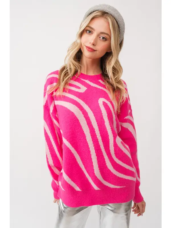 The Joyce Sweater - Pink