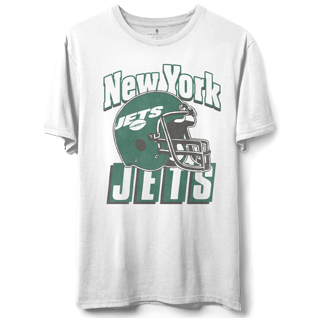 Jets Throwback Helmet Tee