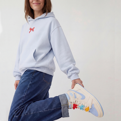 Jordan 1 Retro High OG Pale Ivory Psychic Blue Women's