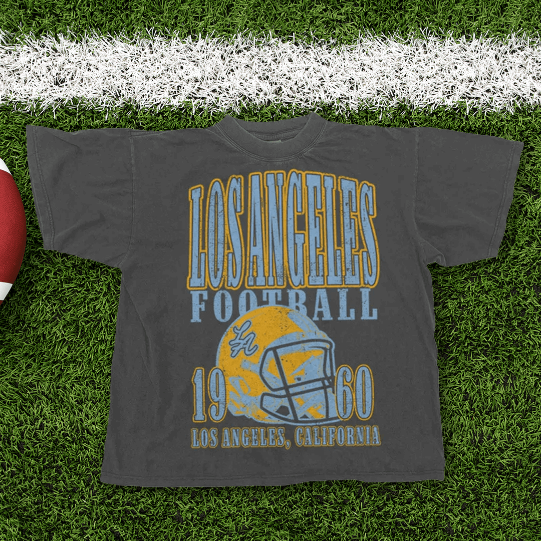 90's Los Angeles Football Vintage Oversized Tshirt