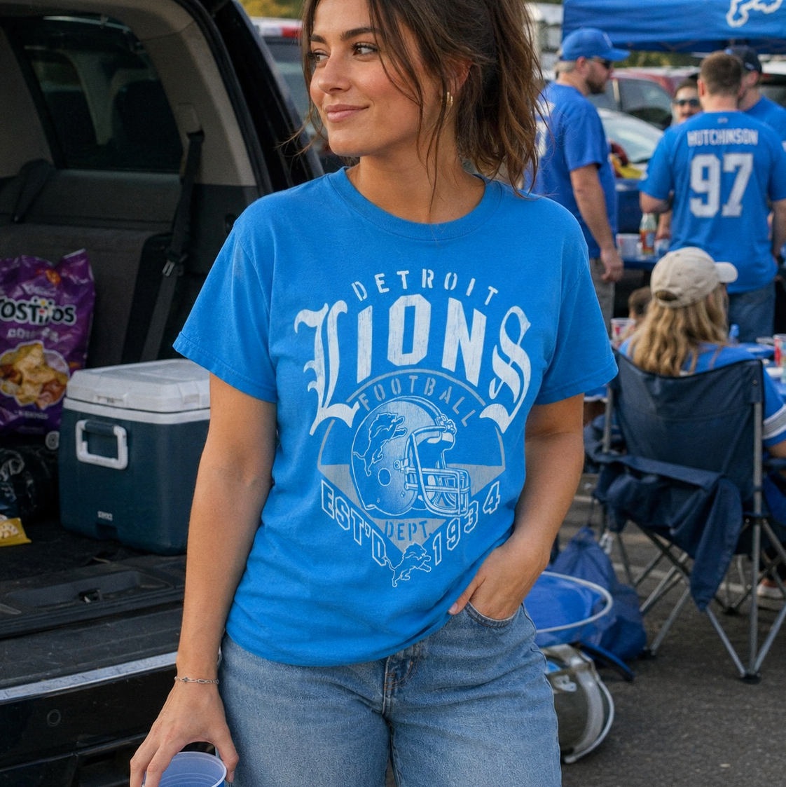 Lions Gridiron Tee
