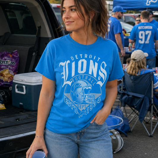 Lions Gridiron Tee