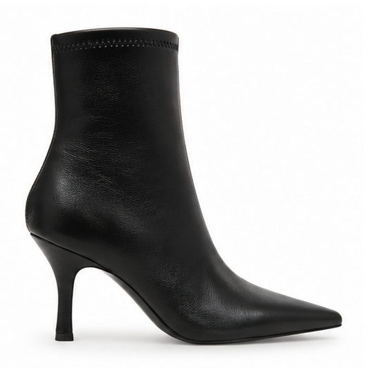 Tashey Black Leather Boots