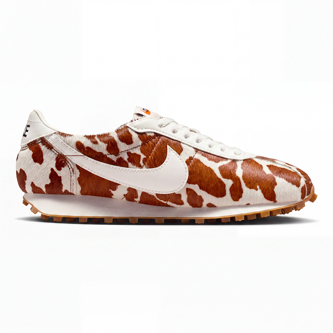 Nike LD-1000 Cow Print Phantom Safety Orange Women's