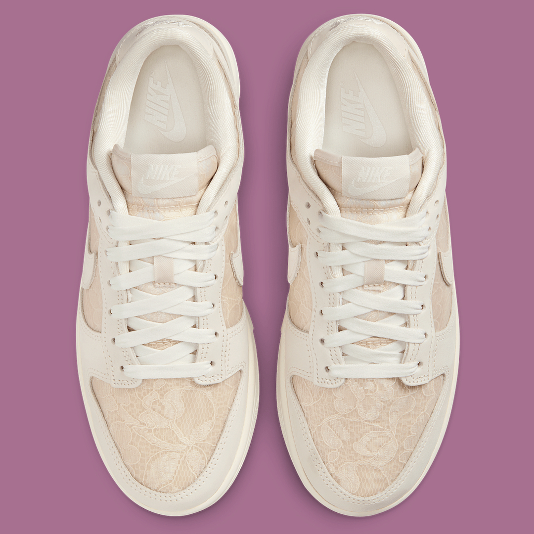 Nike Dunk Low Lace Soft Pearl Women's