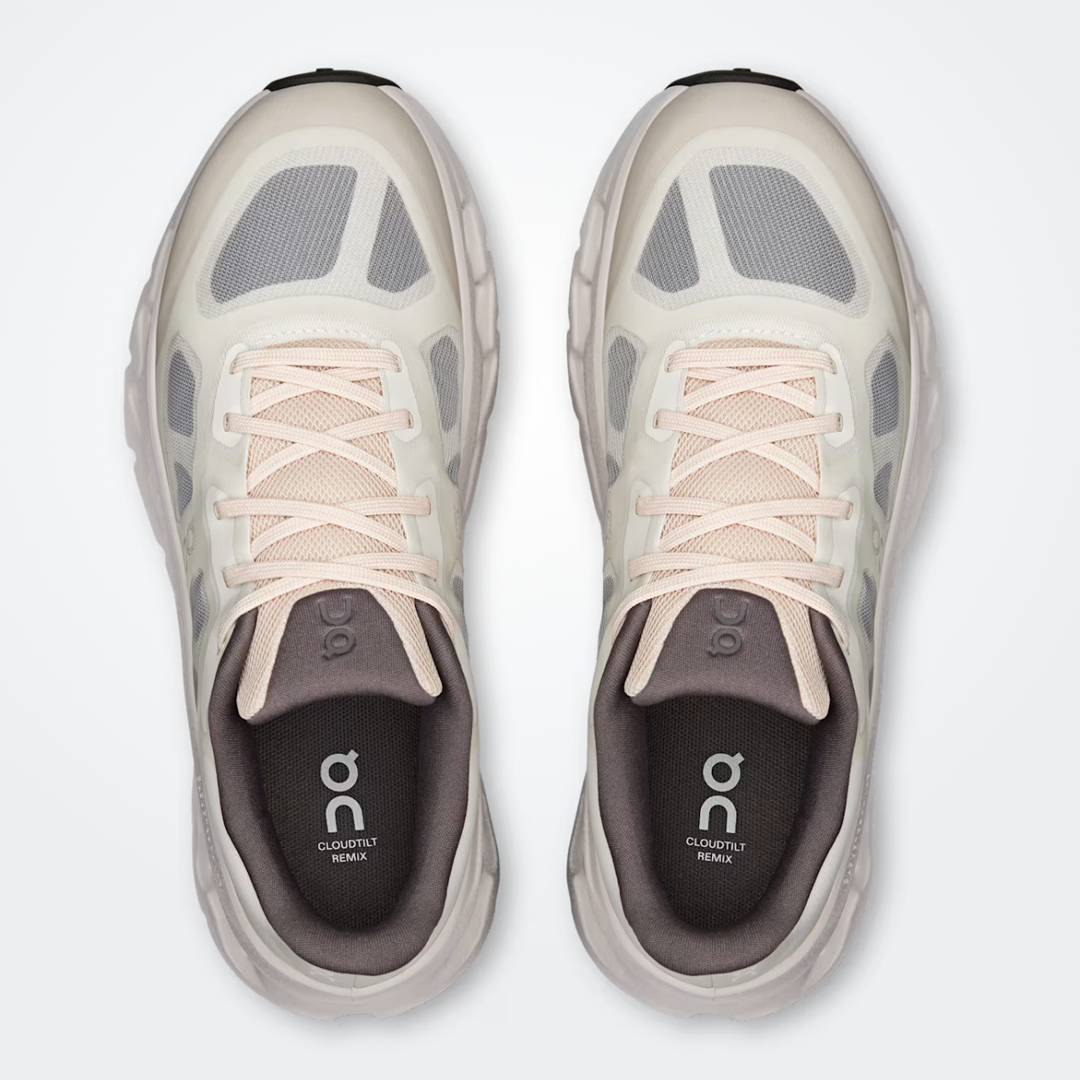 On Running Cloudtilt Remix Silver Ivory Women's