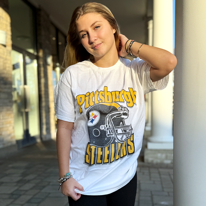 Steelers Throwback Helmet Tee