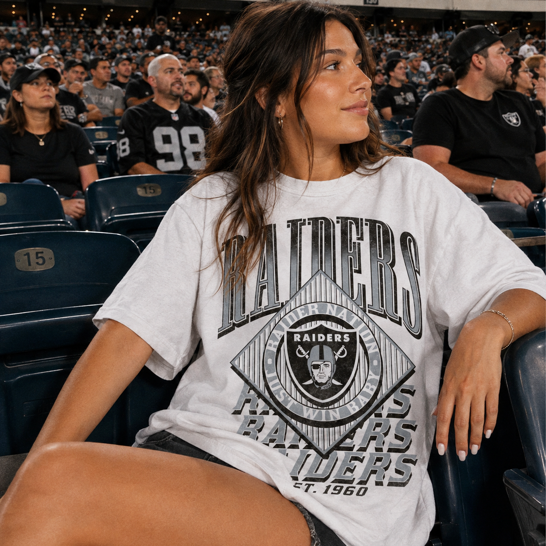 Raiders Oversized Tee