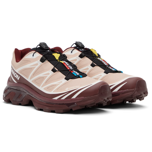 Salomon XT-6 Gore-Tex Mahogany Rose Tawny Port