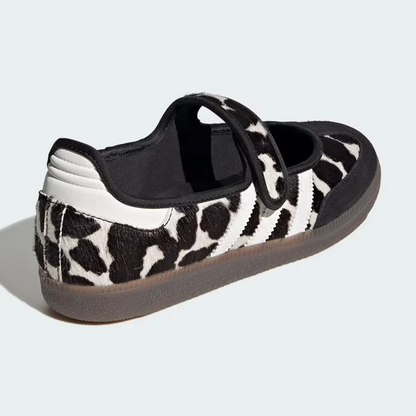 adidas Samba Jane Cow Print Black Off White Women's