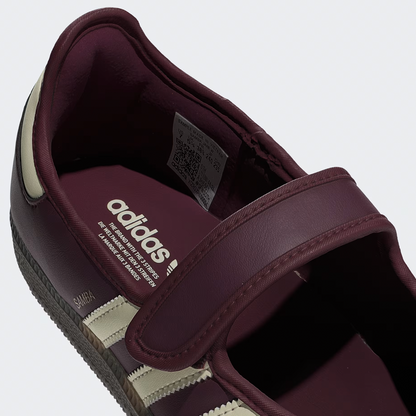adidas Samba Jane Maroon Cream White Women's