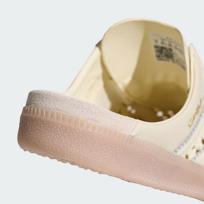 adidas Samba Mule Woven Basketweave Cream White Women's