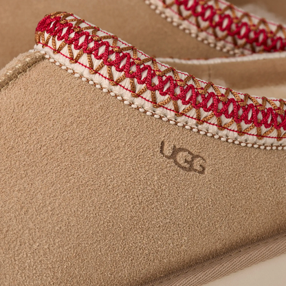 UGG Tasman II Slipper Sand Dark Cherry Women's