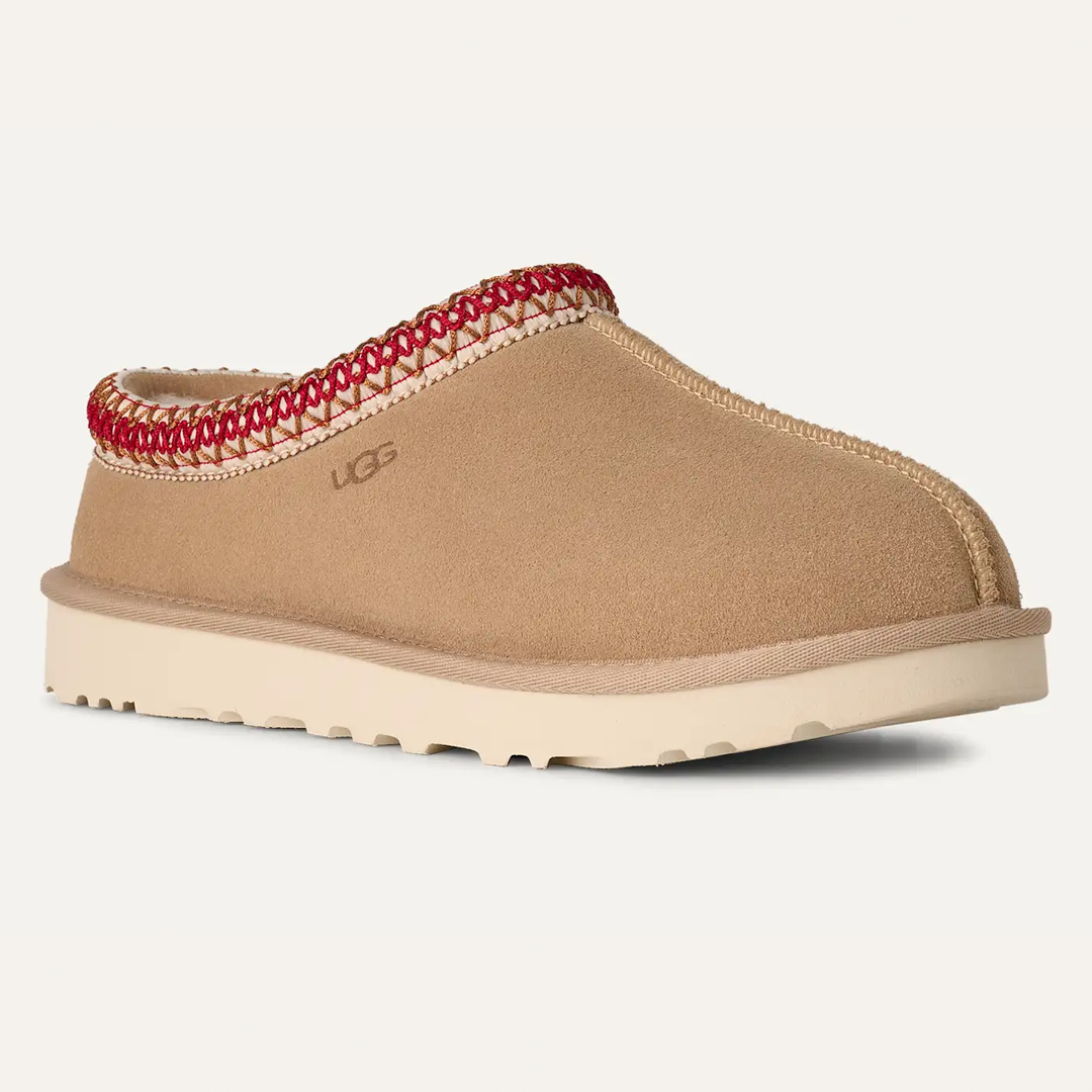 UGG Tasman II Slipper Sand Dark Cherry Women's
