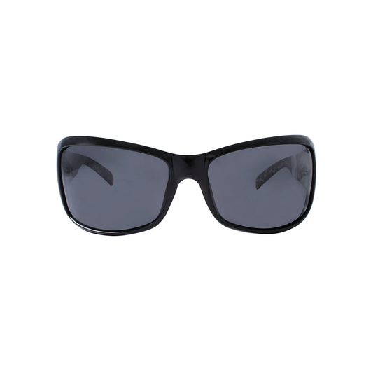 The Look - Polar (Gloss Black Front + Grey Leopard Pattern Temple / Smoke)