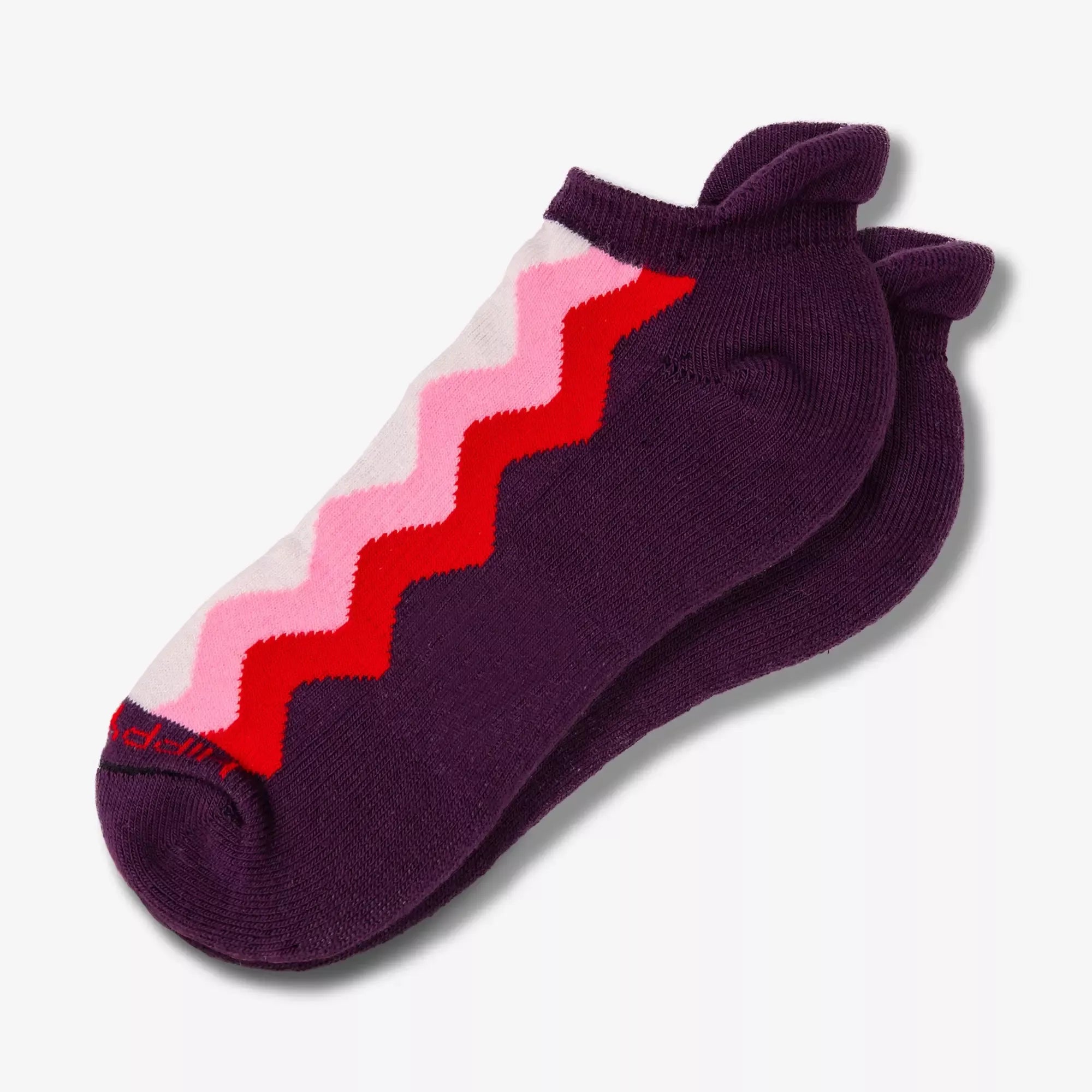 Space Wave Ankle Socks Purple Haze - Hippy Feet