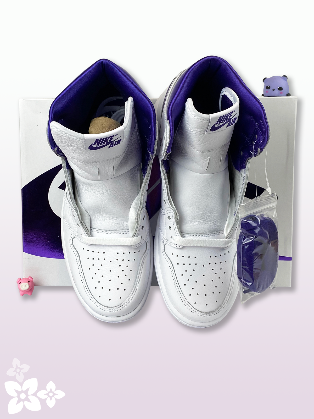 Jordan 1 High Court Purple Women s Lilac Blonde